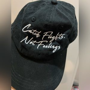 Las Vegas Nightclub Hat - Catch flights not feelings